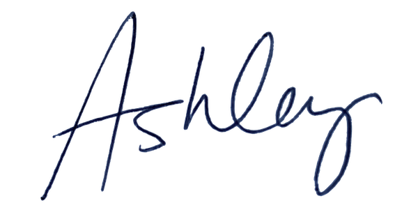 Ashley's signature